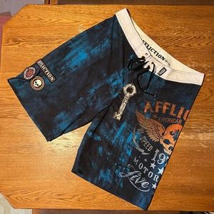 Affliction Board Shorts, Men's 36